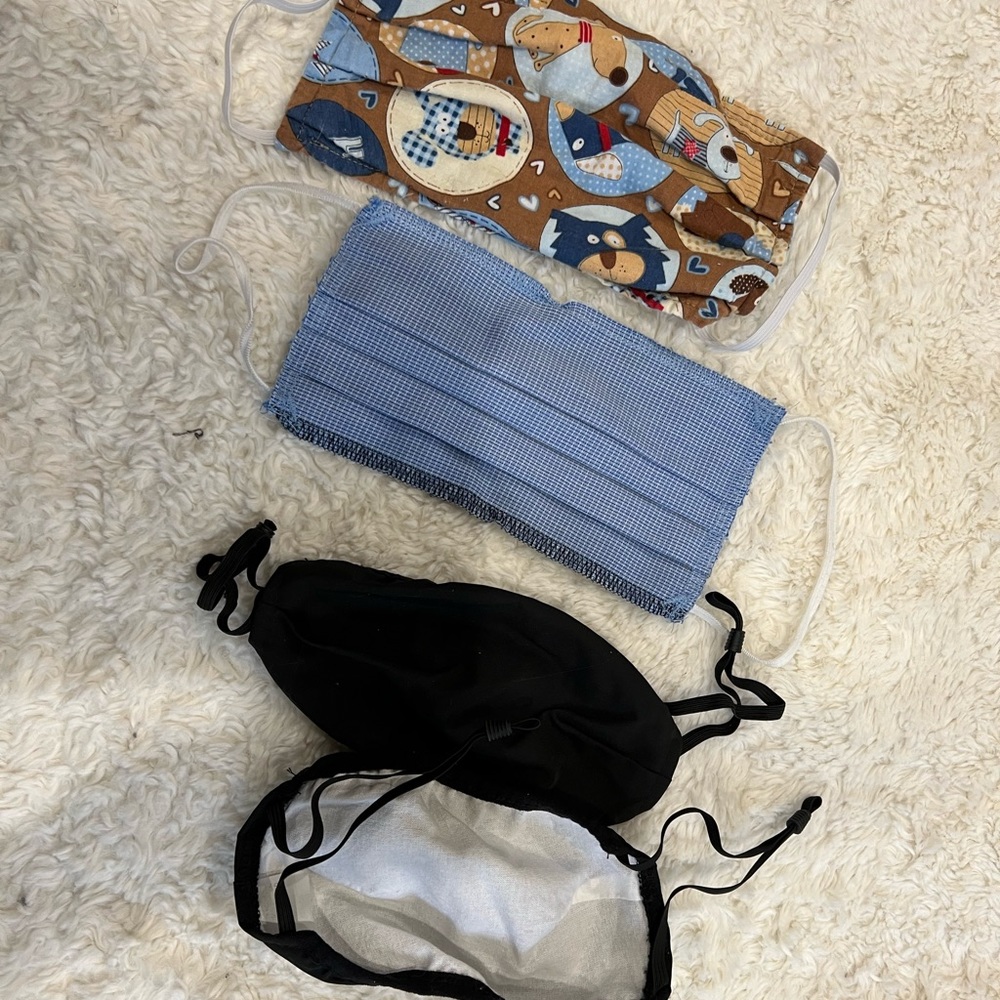 Bundle of face masks